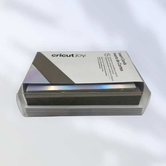 Cricut Joy Insert Cards, Gray/Silver Holographic 4.25" x 5.5" - Picture 3 of 3